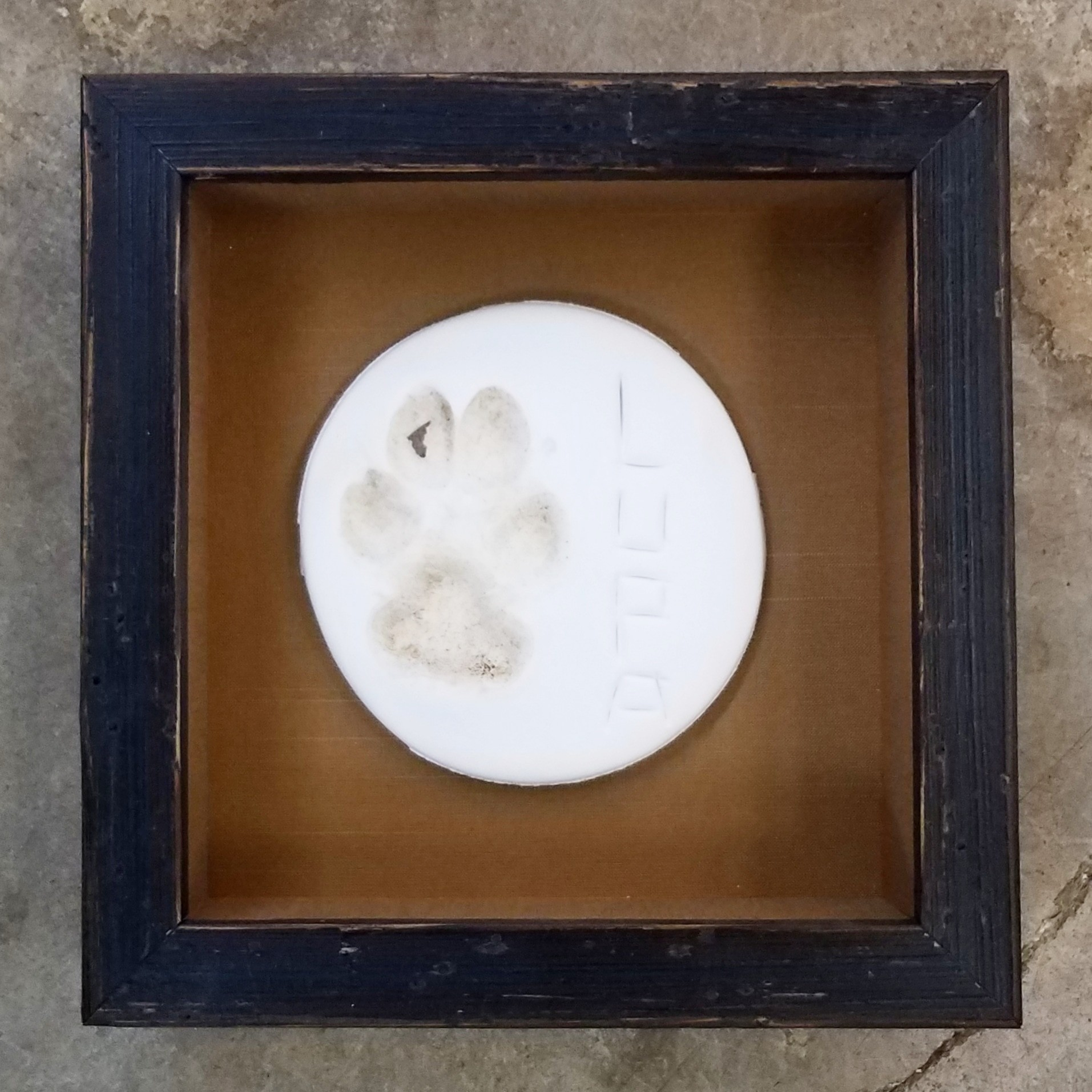 Custom framed family photo or keepsake — Toco Framing, Decatur GA