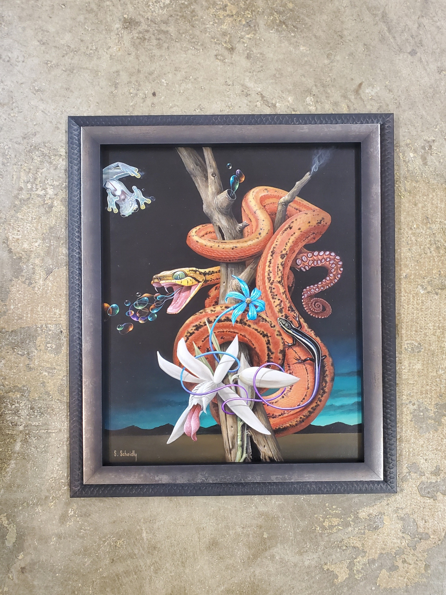 Custom framed family photo or keepsake — Toco Framing, Decatur GA