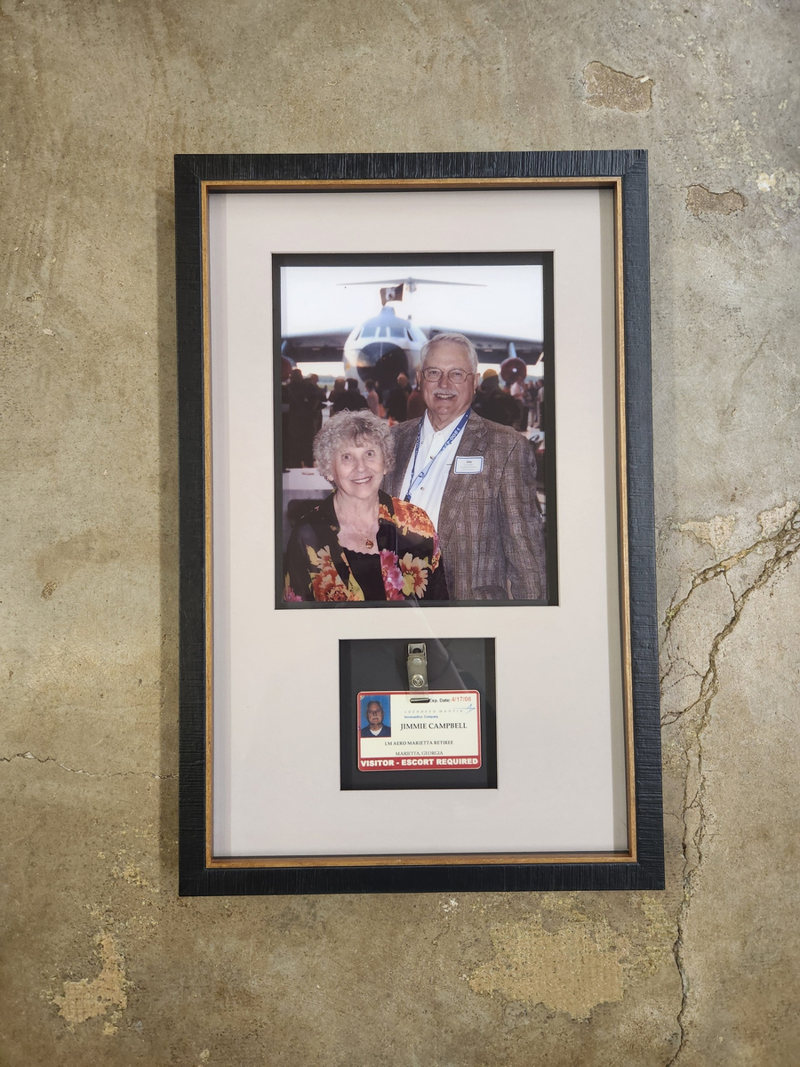 Custom framed family photo or keepsake — Toco Framing, Decatur GA