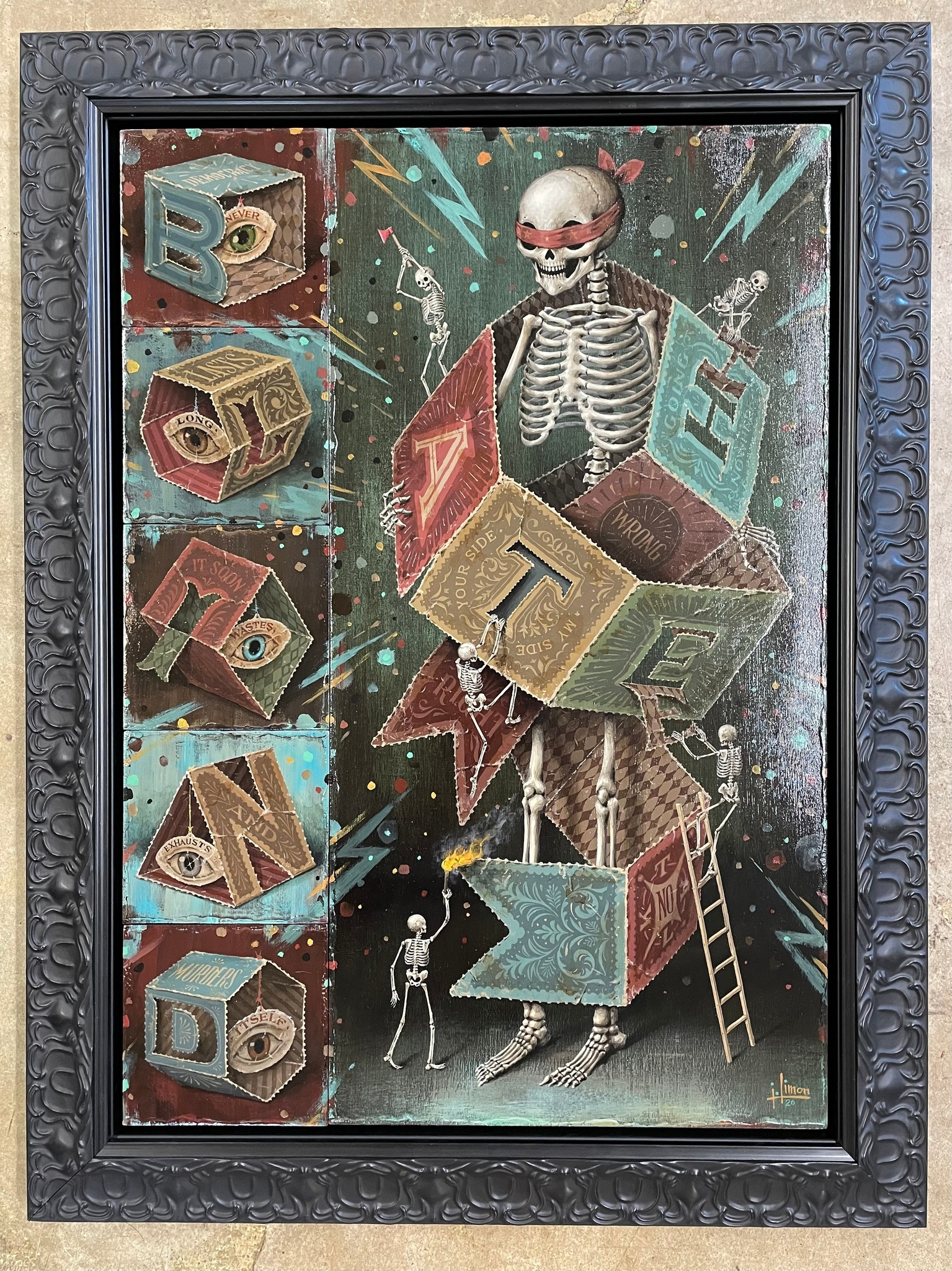 Bold custom frame design — Toco Framing